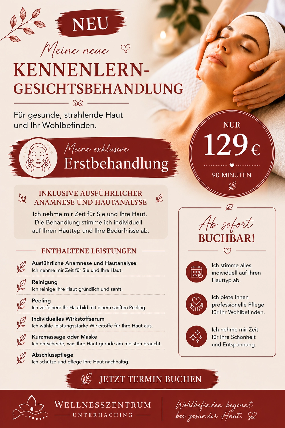 Gesichtsbehandlung Unterhaching